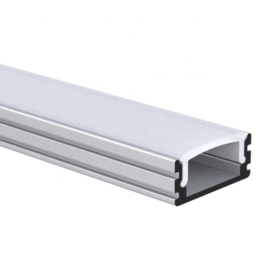 El perfil montado superficial blanco del LED, U forma el canal de aluminio 17.4m m x 8.5m m del LED