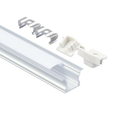 El guardarropa ahuecado LED perfila la protuberancia de aluminio llevada disipador de calor de la forma de U