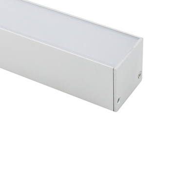 El perfil de iluminación linear interior de la forma de U, suspendió el perfil del LED para la tira de 26m m LED