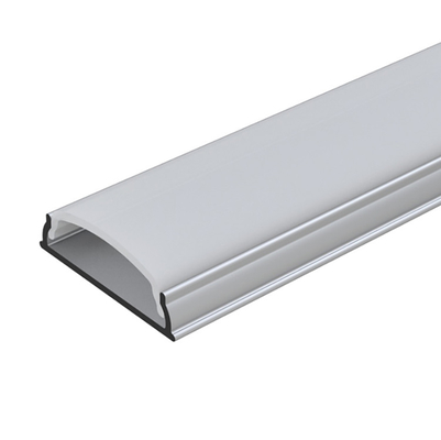 Perfil de aluminio Bendable de la luz de tira del canal LED con la pintura anodizada