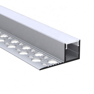 Canal de aluminio montado al ras del perfil del LED de la placa de yeso Trimless delgado para el techo