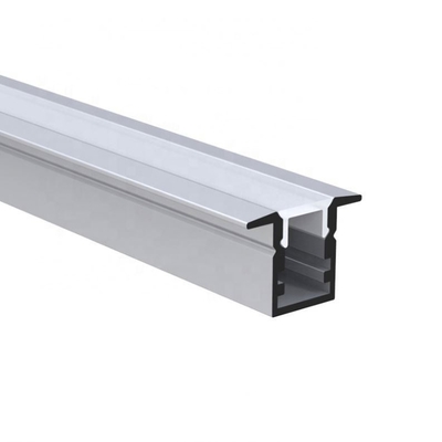 La protuberancia de aluminio de los perfiles para el cuadrado de la iluminación de tira del LED anodizó