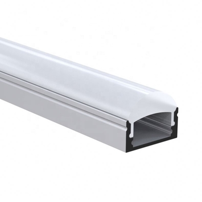 Perfil de aluminio montado extruido de los LED, perfil flexible de la escalera con el OEM del LED