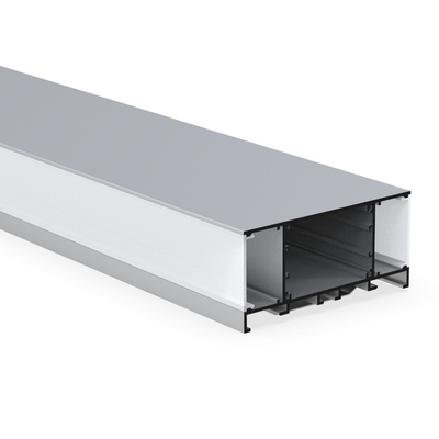 Perfil montado superficial de la aleación de aluminio LED, canal U de la tira del LED con servicio de soldadura