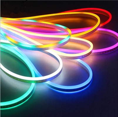 12V prenda impermeable de neón del silicón LED Flex Light Rope IP65 IP67 IP68