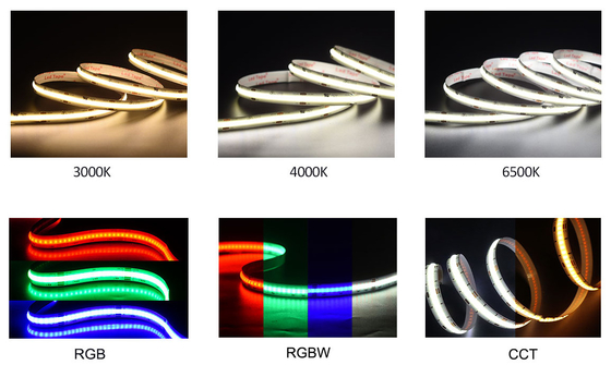 la MAZORCA LED de 6000K CRI90 pela Dimmable ligero DC12V 24V para la iluminación interior