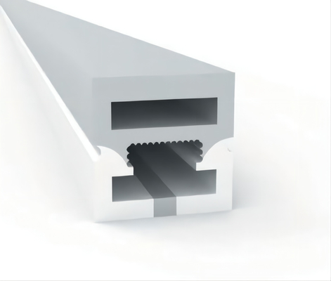 Tubería flexible del silicón para la tira del LED dimensión Bendable de 12m m x de 12m m
