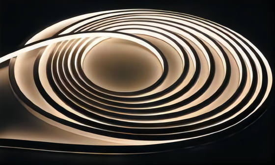 Tubería de goma flexible del silicón para las tiras de las luces LED 20×20m m