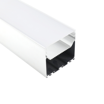el canal suspendido 70×75m m del perfil del LED anodizó el material de la aleación de aluminio 6063