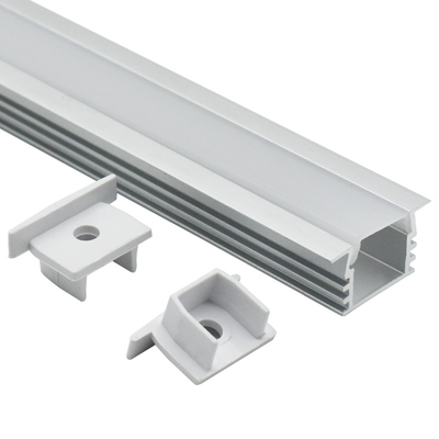 iluminación de tira ahuecada 16x12m m del LED para el material del aluminio del cartón yeso