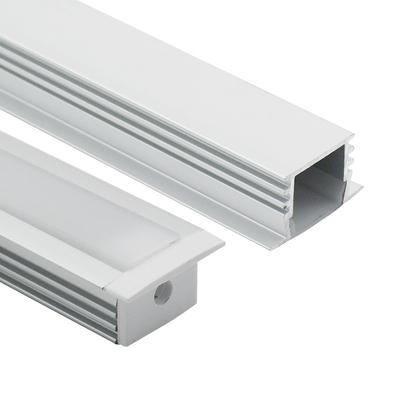 iluminación de tira ahuecada 16x12m m del LED para el material del aluminio del cartón yeso
