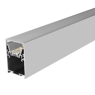 Perfil suspendido de la aleación de aluminio 6063 LED para la iluminación residencial de la escuela de la oficina