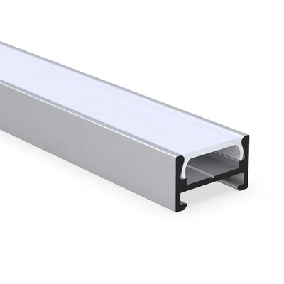 Protuberancias de aluminio de la tira de plata del LED para el material de la aleación de iluminación del LED 6063