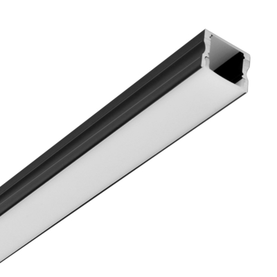 Material de aluminio plástico montado superficial 6063 T5 del perfil de la protuberancia LED