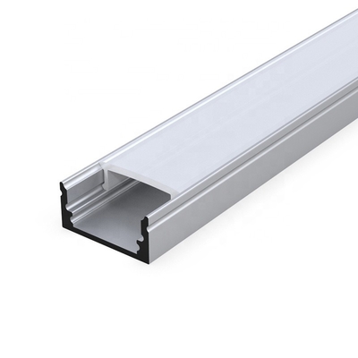 perfil montado superficial del 1m los 2m 3M LED para el color plata llevado de las tiras