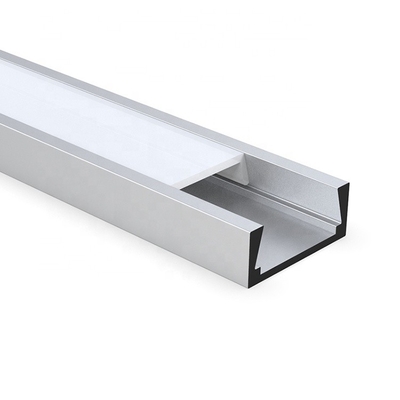 6063 certificación de aluminio del CE ROHS del perfil del canal de las luces de tira del LED