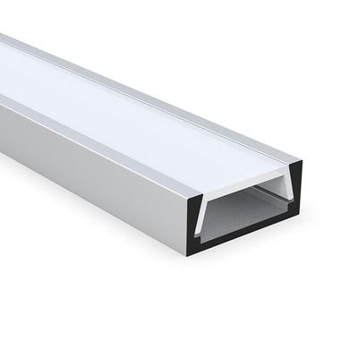 6063 certificación de aluminio del CE ROHS del perfil del canal de las luces de tira del LED