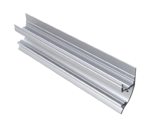ODM negro de aluminio sacado del OEM del montaje superficial del canal de luz de tira del LED
