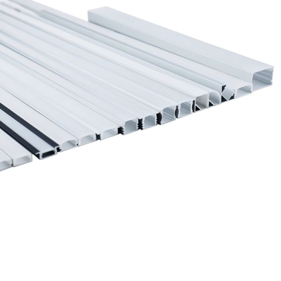 El guardarropa ahuecado LED perfila la protuberancia de aluminio llevada disipador de calor de la forma de U