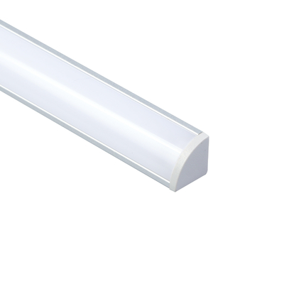 la esquina de 8*8m m llevó el perfil de aluminio montado esquina de la luz de la cocina de la forma del canal V LED