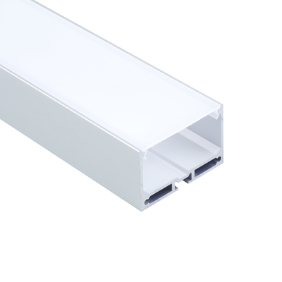 6063 T3 Square Led Strip Light Perfil de aluminio para iluminación del hogar