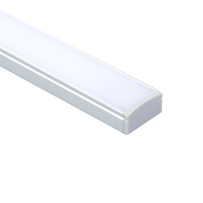 Perfil de aluminio decorativo de la tira llevada luz casera con la cubierta de la PC