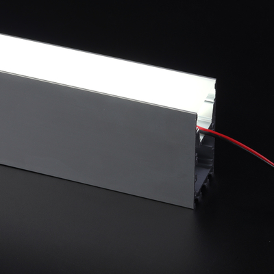 Canal de aluminio llevado suspendido del perfil de la forma de U para la iluminación de la oficina