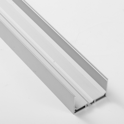Accesorio de iluminación en forma de U de perfil de aluminio suspendido de iluminación colgante