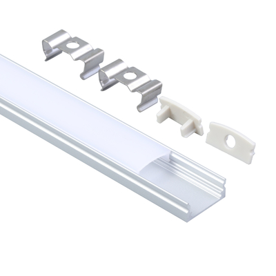 Difusor blanco lechoso del perfil llevado aluminio superficial de la iluminación interior