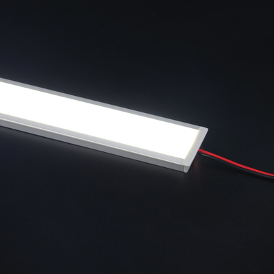 Forma de U de perfil de aluminio LED montada en superficie de luz lineal 23x10mm