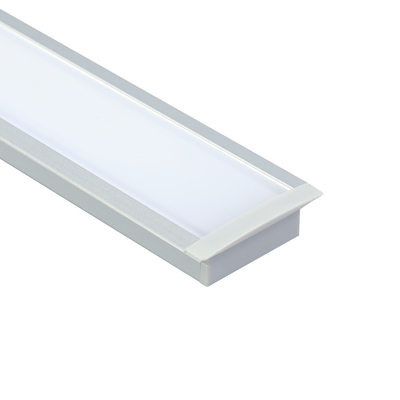 Forma de U de perfil de aluminio LED montada en superficie de luz lineal 23x10mm