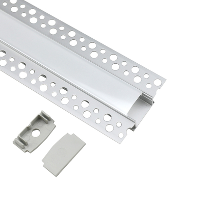 Protuberancia de aluminio ahuecada del canal de la mampostería seca de la luz de tira del LED para el yeso del yeso