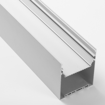 Perfil de aluminio ligero linear del LED con el conductor Built In de la bandeja LED del disipador de calor