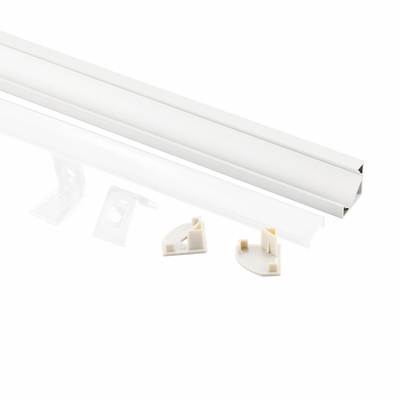 Perfil montado superficial de la iluminación del LED, luz decorativa de la pared del cuarto de baño interior LED