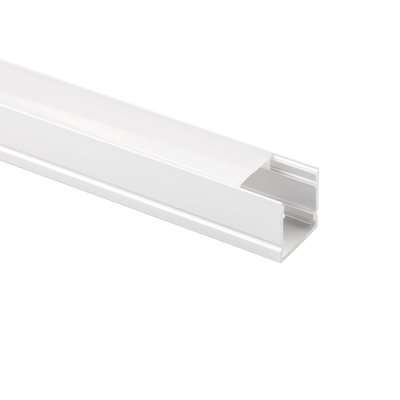 la forma de la anchura U de 20m m llevó la luz de aluminio del guardarropa de la cocina de la cubierta de la PC del perfil