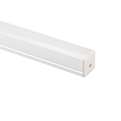 la forma de la anchura U de 20m m llevó la luz de aluminio del guardarropa de la cocina de la cubierta de la PC del perfil