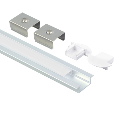 La cubierta de la PC ahuecó el perfil llevado de aluminio montado para la luz de tira llevada decoración