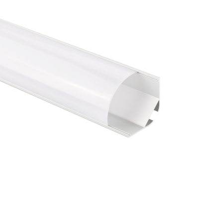forma de V del tamaño de 30m m aluminio del perfil de la esquina LED de 90 grados para las tiras del LED