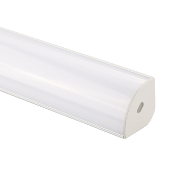 forma de V del tamaño de 30m m aluminio del perfil de la esquina LED de 90 grados para las tiras del LED