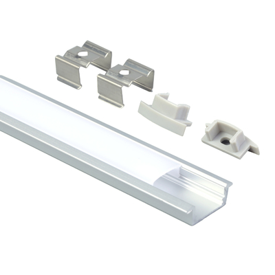 La cubierta LED del difusor de la PC enyesa el perfil, perfil de aluminio del canal U LED