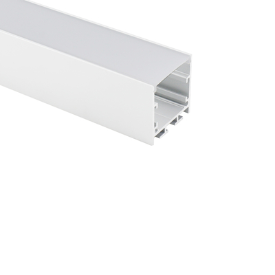 El perfil de iluminación linear interior de la forma de U, suspendió el perfil del LED para la tira de 26m m LED
