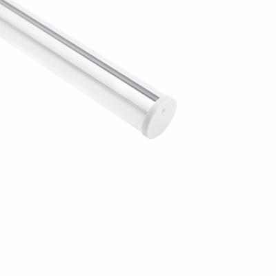 Perfil de aluminio redondo del LED para la vivienda de la protuberancia de la tira de la anchura LED de 21m m