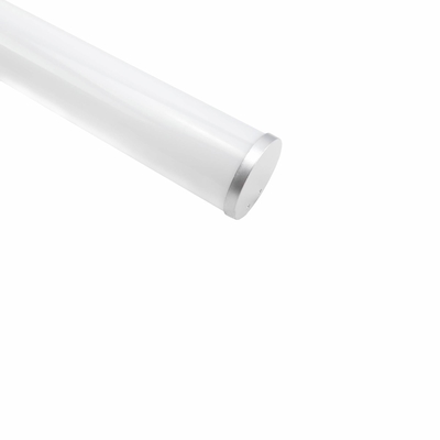 la protuberancia lechosa de la cubierta de la PC de 60m m suspendió el perfil de aluminio llevado para la iluminación del techo
