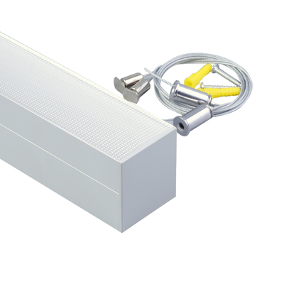 El canal de aluminio sacado tira del perfil del LED, suspendió el perfil de aluminio del LED