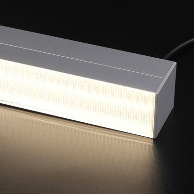 El canal de aluminio sacado tira del perfil del LED, suspendió el perfil de aluminio del LED