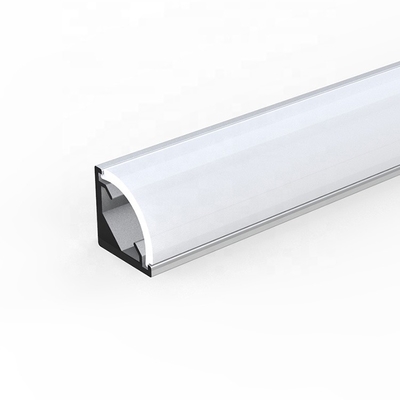 El perfil de la esquina de la luz de tira de la aleación de aluminio LED anodizó la pintura para interior