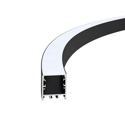 Vivienda de aluminio del perfil para el OEM flexible Bendable de las luces de tira del LED