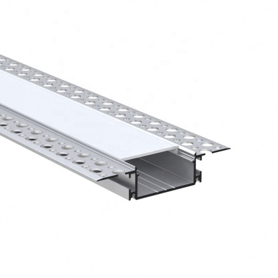 Protuberancias de aluminio de la mampostería seca del cartón yeso para la cubierta transparente de las luces LED