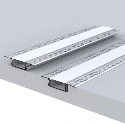 Protuberancias de aluminio de la mampostería seca del cartón yeso para la cubierta transparente de las luces LED