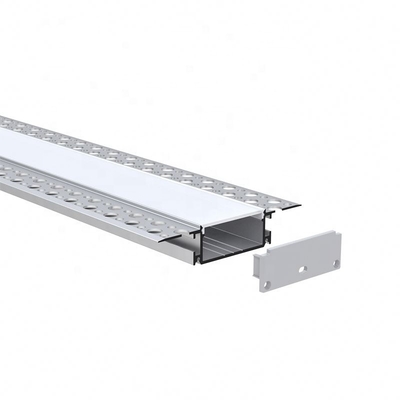 Protuberancias de aluminio de la mampostería seca del cartón yeso para la cubierta transparente de las luces LED